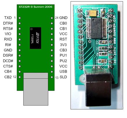 FT232 USB Interface Adapter