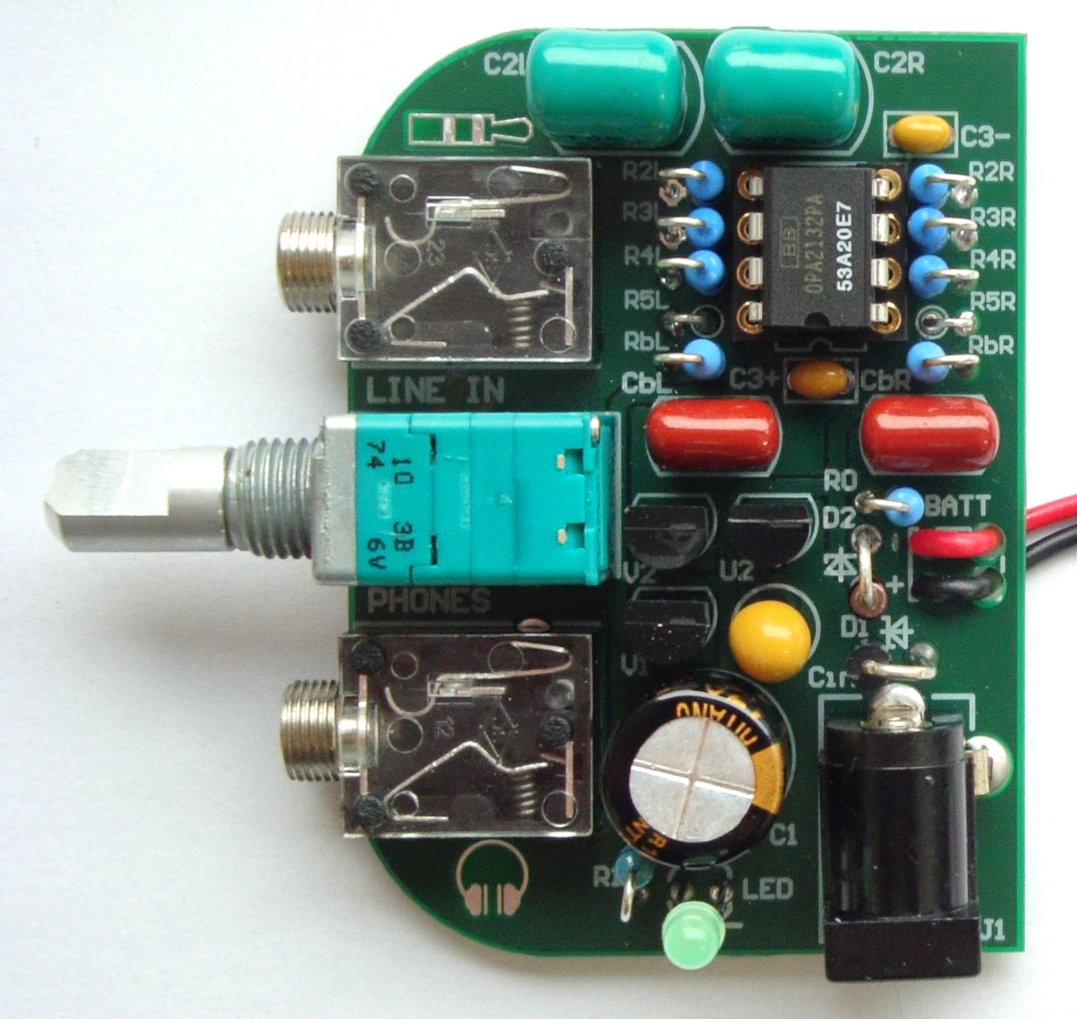 Opa2134 headphone online amp