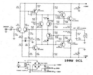 19435200 Using Amplifier Circuit Diagram - 100w Power Amp - 19435200 Using Amplifier Circuit Diagram