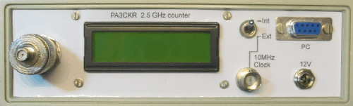 2.5 GHz Frequency Counter