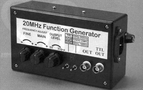 20MHz High Speed Function Generator