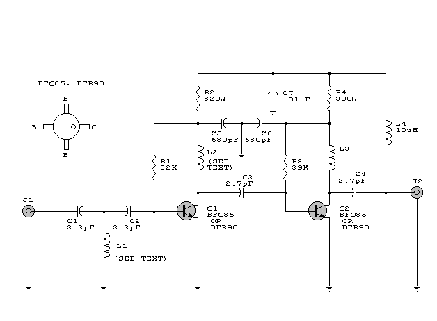 UHF-TV Preamplifier