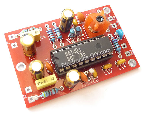 BA1404 HI-FI Stereo FM Transmitter - Special Edition Kit 
