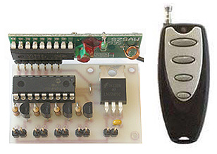 4-CH RF Remote Control