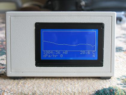 Digital Barometer with Graphical LCD Display
