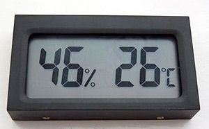 Humidity Temperature Meter (Hygrometer)