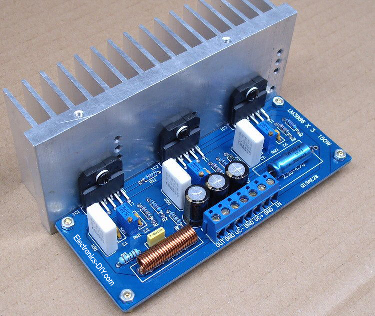 150W LM3886 Power Amplifier