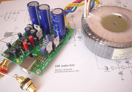 PCM2702 USB audio DAC