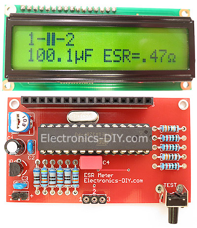 ESR Meter / Transistor Tester