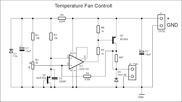 Simple and Small Temperature Fan Controll