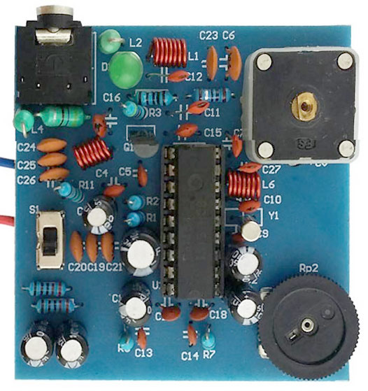 Amateur Radio,Wireless Stereo FM Radio Receiver Module PCB DIY Electronic Kits 76MHz-108MHz Environmentally Friendly Materials 