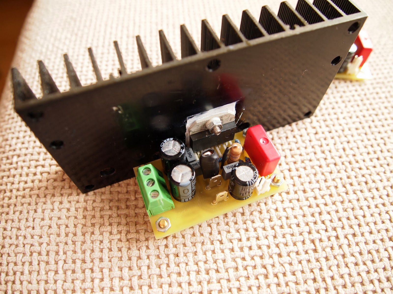 50W Power Amplifier With LM3886