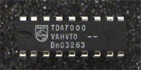 TDA7000 - Single Chip FM Receiver