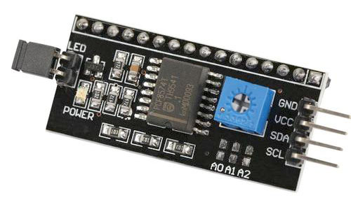 Serial I2C LCD Display Adapter