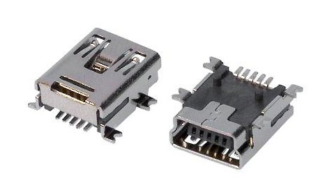 Micro USB Female Connector Type B - SMD